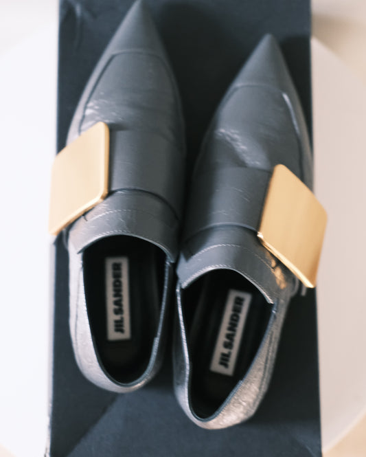 jil sander flat shoes 35